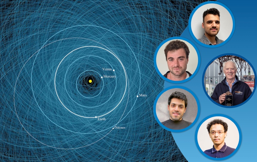 Suunnitelma asteroidien ratamuutosten paneelista voitti Schweickart-palkinnon