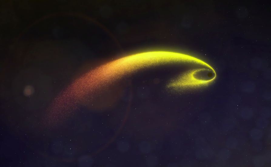 Miljoona tähteä Linnunradassa on joutunut keskustan mustan aukon runnomiksi