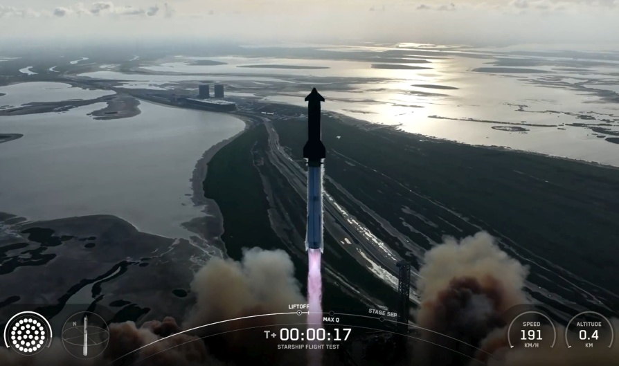 Starshipin koelento onnistui pitkästä aikaa