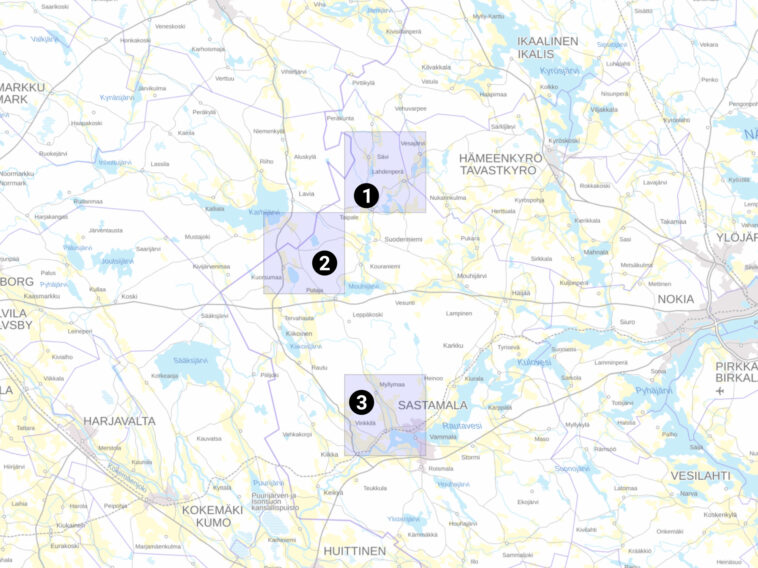 Suden ja karhun aiheuttamat vahingot Sastamalassa 1.1.-11.10.2025