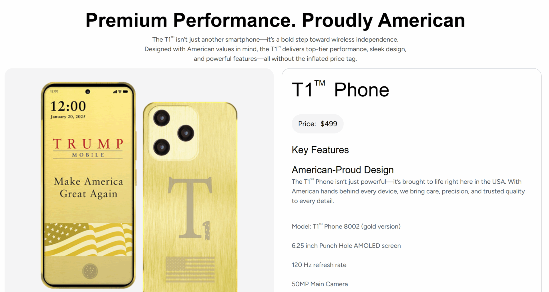 Minne jäi Trumpin kultapuhelin? Luvattua julkaisua ei tapahtunut