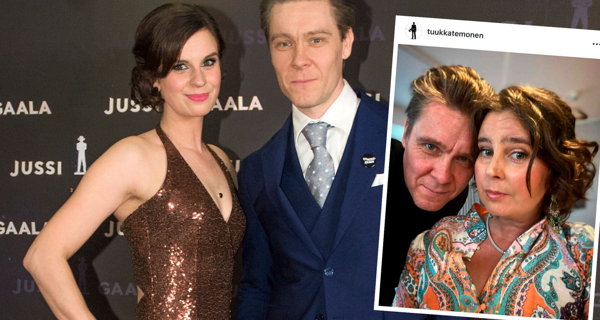 Tuukka ja Olga Temonen ensi-iltaan koko perheen voimin – näin päivä sujui