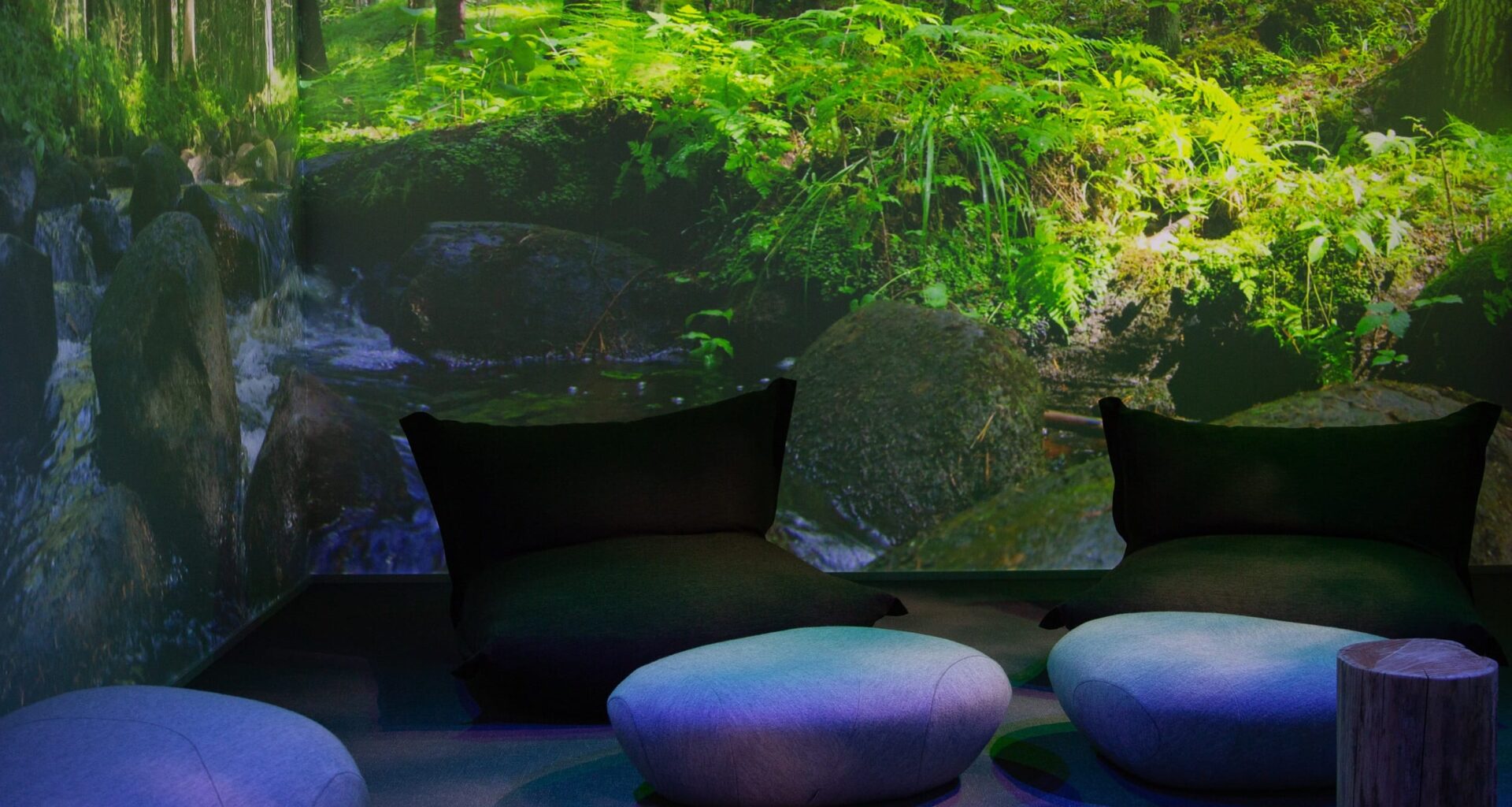 virtuaalinen metsäympäristö