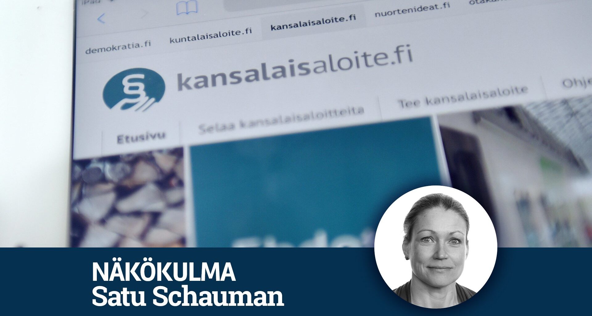 "Kumotaan, perutaan, palautetaan" – kansalaisaloite opposition aseena