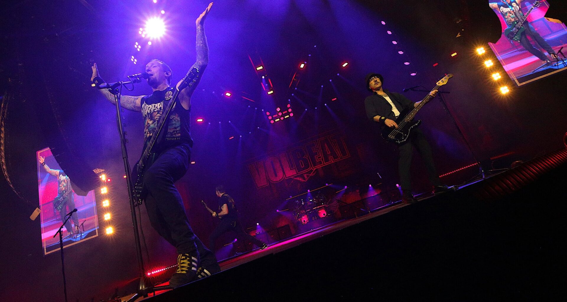 Takuuvarmaa myllytystä - Volbeat Tampereella