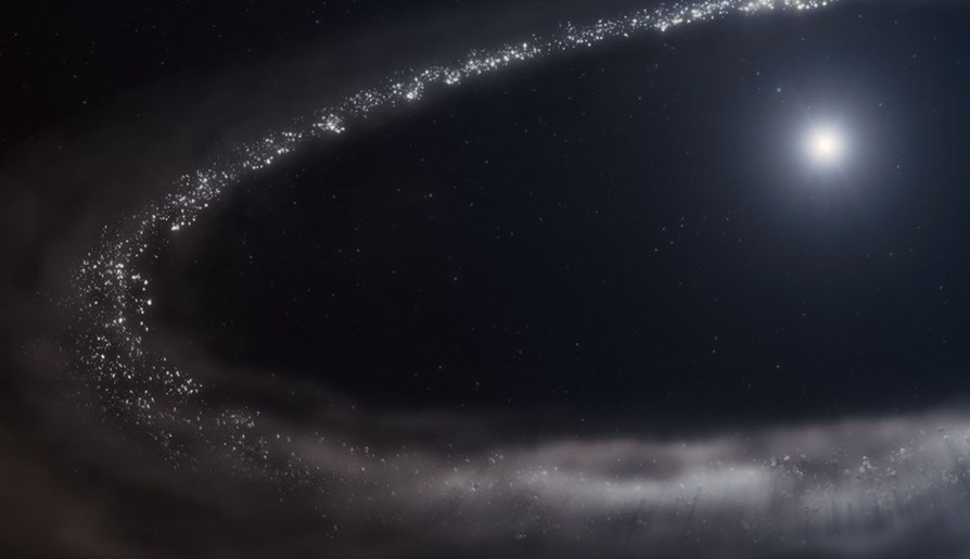 Auringonkaltaisen tähden ympäriltä löytyi jäätynyttä vettä