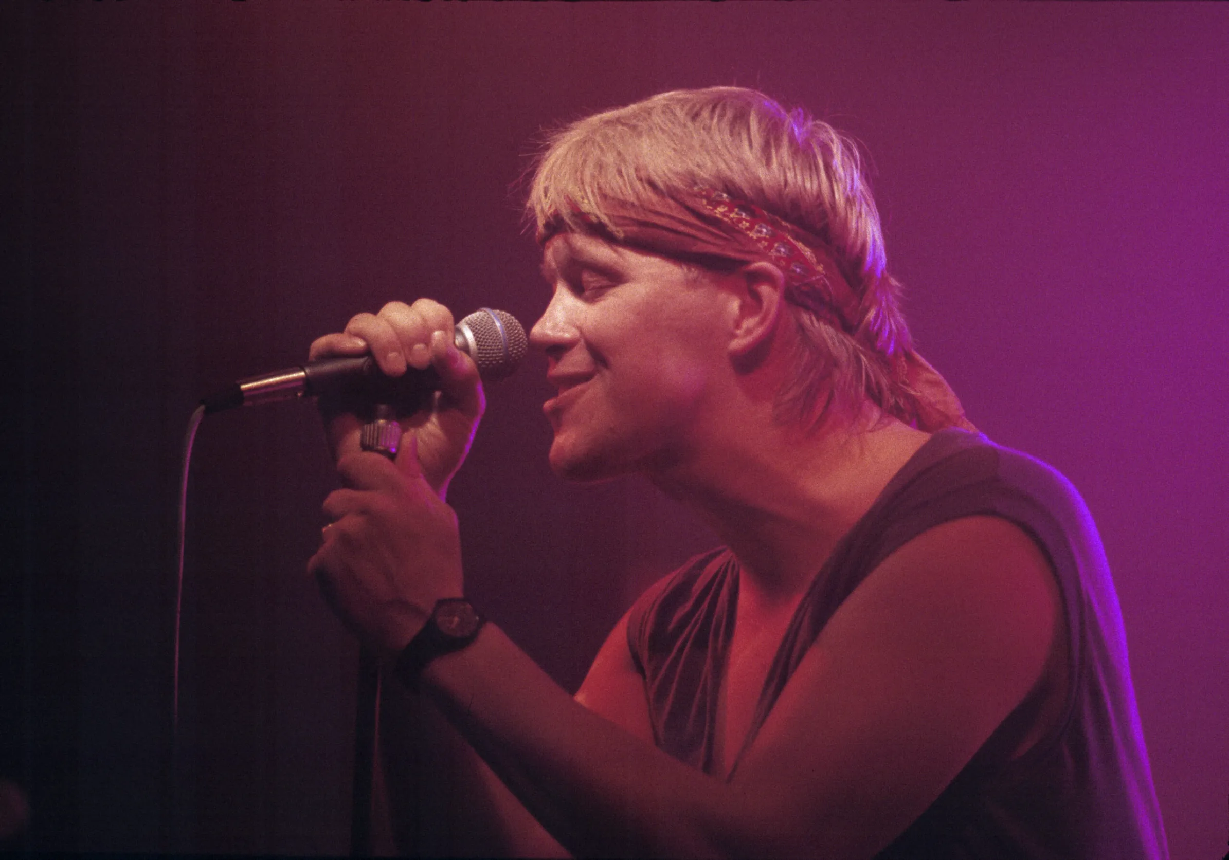 Laulaja Martti Syrjä vuonna 1990.