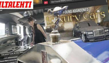 Kuka hylkäsi luksusautot autiotaloksi muuttuneen hotellin pihalle?