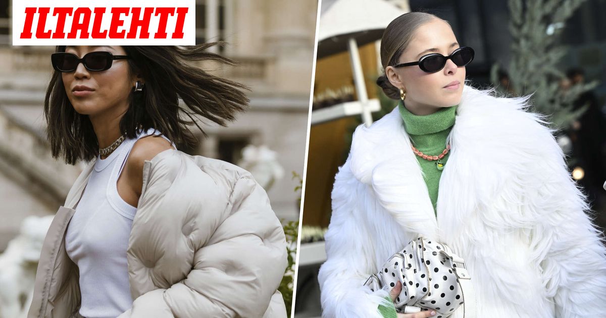 Takkimuoti vaihtui rytinällä – Tänä talvena todellakin kääntyvät päät kadulla