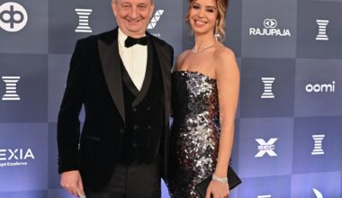 Hjallis Harkimo ja Jasmine Pajari - iloinen tapahtuma kesken loman