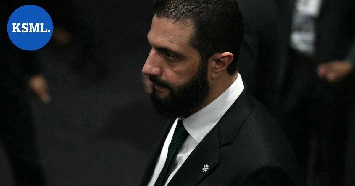 Syyrian presidentti al-Sharaa saapui Yhdysvaltoihin | Uutissuomalainen