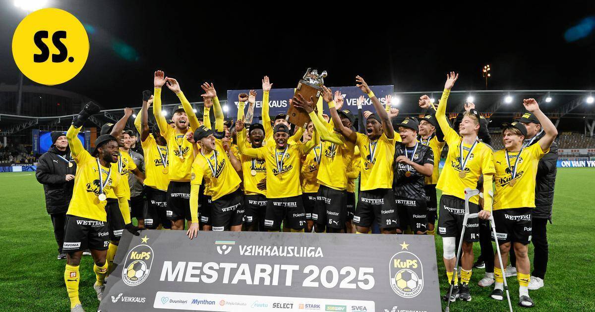 Näin KuPSin pelaajat ja päävalmentaja kommentoivat mestaruutta – "Tämä joukkue on uskomaton" | Urheilu