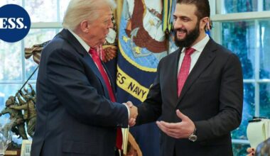 Trump tapasi Syyriaa johtavan Ahmed al-Sharaan Valkoisessa talossa | Uutissuomalainen