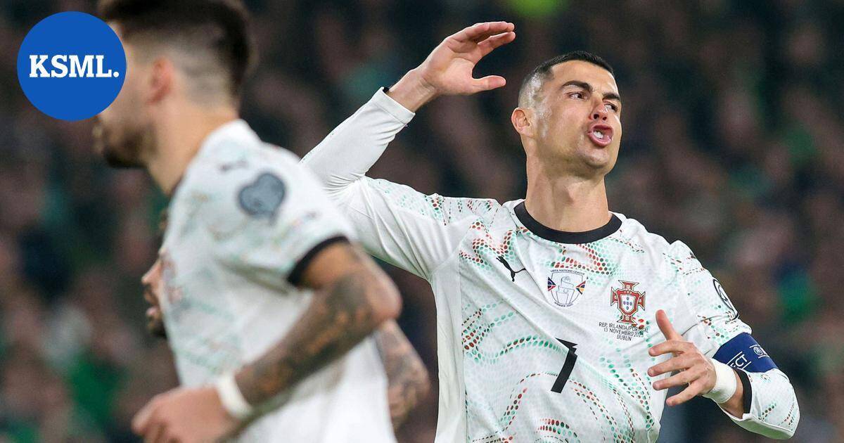 Cristiano Ronaldon sikailusta punainen kortti – jalkapallon MM-kisojen avausottelu vaarassa? | Urheilu
