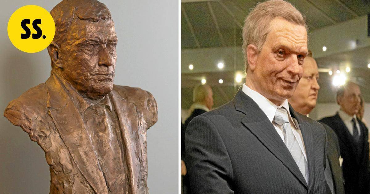 Sauli Niinistön rintakuva herättää keskustelua – "Tilattiinko tämä Visulahdesta?" | Savo