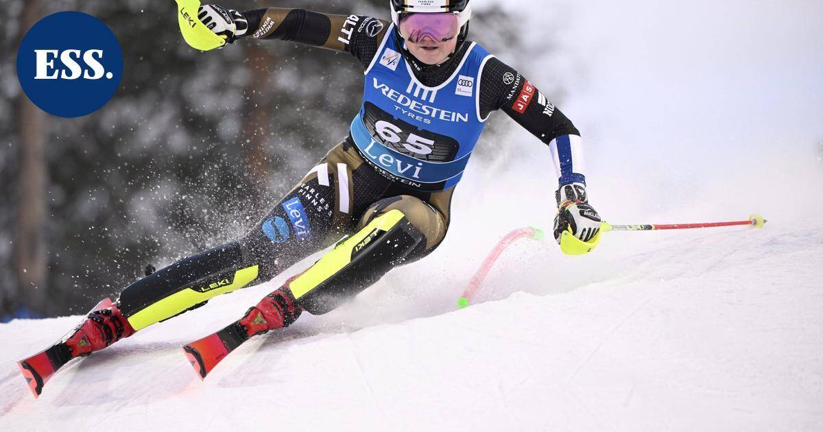 Rosa Pohjolaisen viikonloppu jäi plussan puolelle – pujotteli Levillä 28:nneksi ja vihdoin maailmancupin pisteille | Urheilu