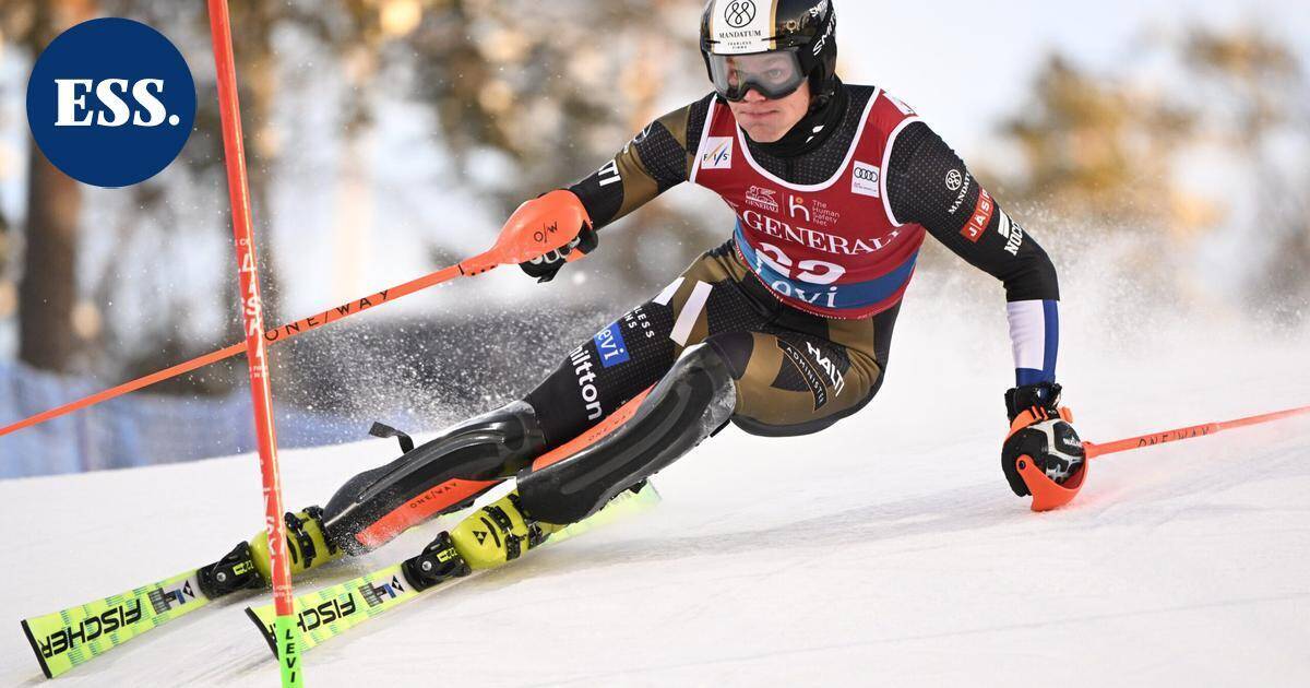 Eduard Hallbergiltä mahtilasku Levillä | Urheilu