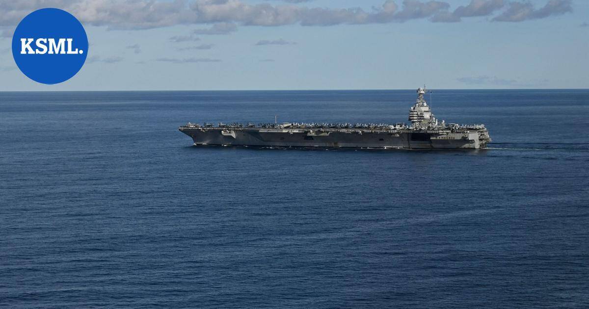 Yhdysvaltojen joukkojen määrä Venezuelan edustalla kasvaa, kun maailman suurin lentotukialus saapui Karibianmerelle | Uutissuomalainen