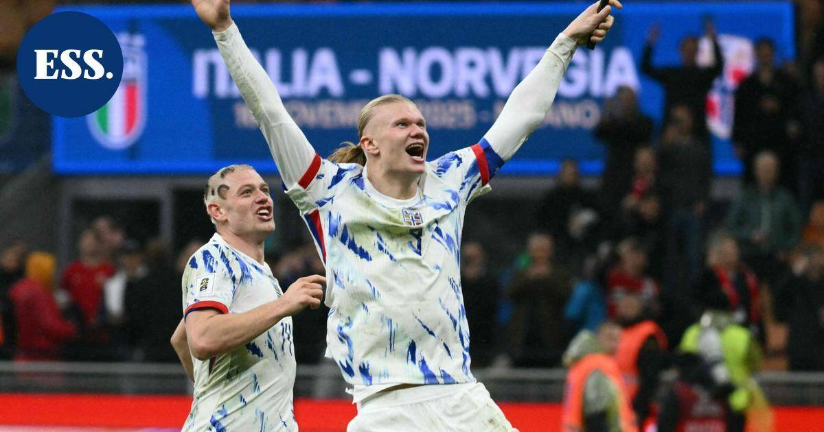 Norja kaatoi Italian ja varmisti paikkansa jalkapallon MM-lopputurnauksessa ensimmäistä kertaa lähes 30 vuoteen | Urheilu