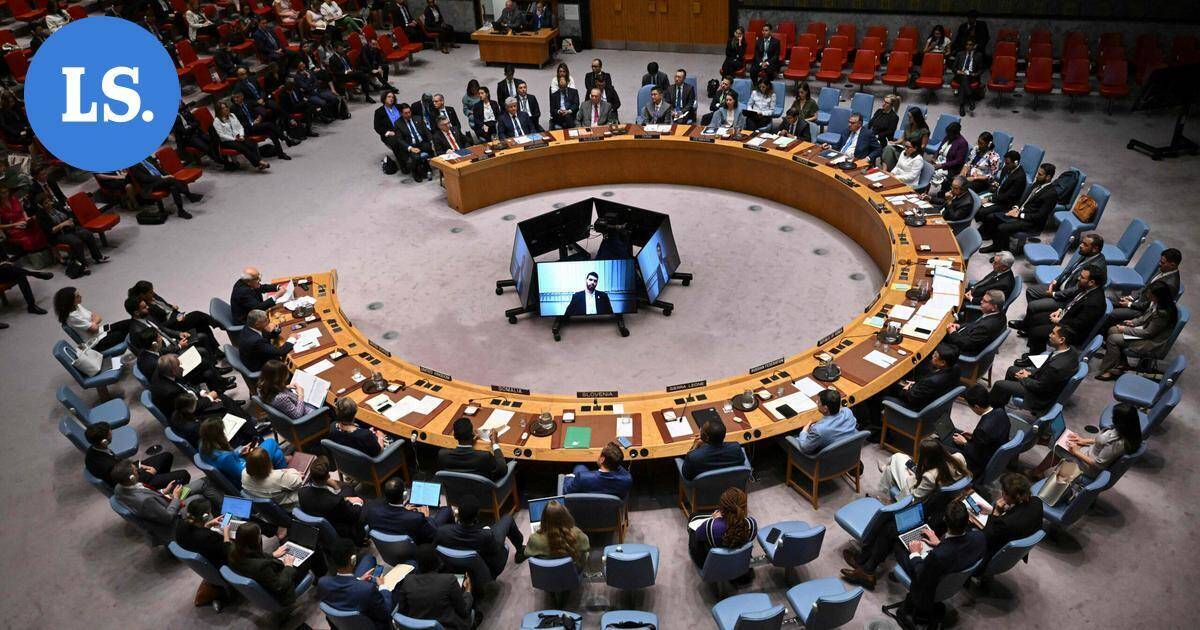 YK:n turvallisuusneuvosto äänestää Yhdysvaltojen Gaza-suunnitelmasta | Uutissuomalainen