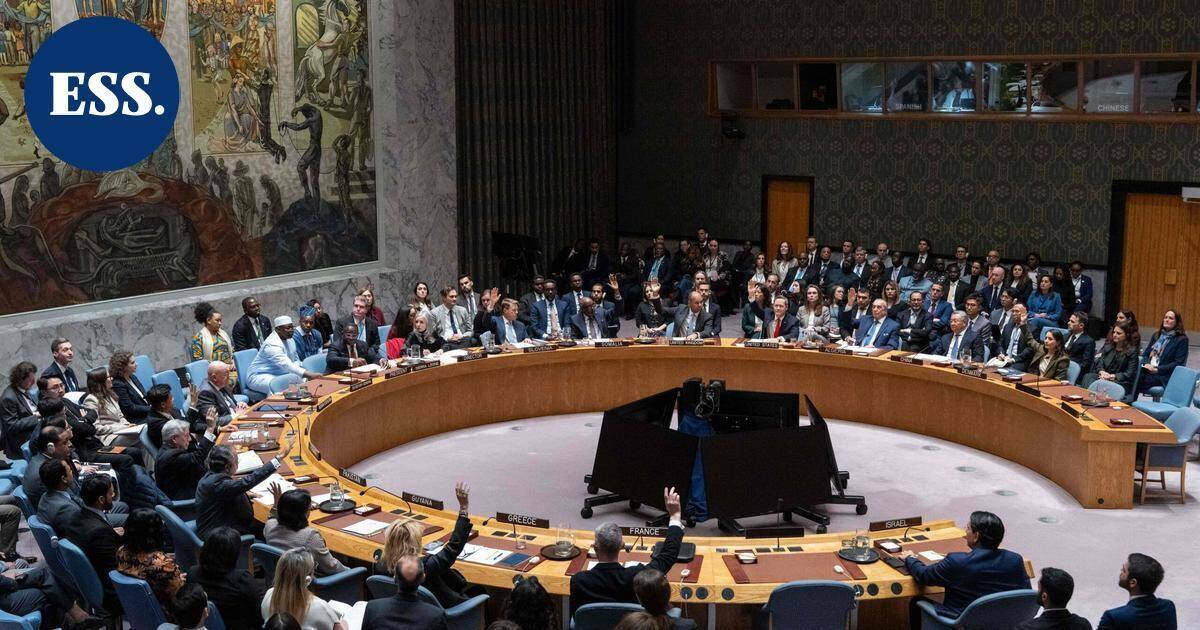 YK:n turvallisuusneuvostolta tuki Trumpin Gaza-suunnitelmalle – Trump: "Onnittelut maailmalle" | Uutissuomalainen