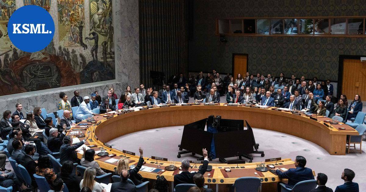 Israel ja palestiinalaishallinto Trumpin YK:ssa hyväksytyn rauhansuunnitelman takana, Hamas vastustaa | Uutissuomalainen