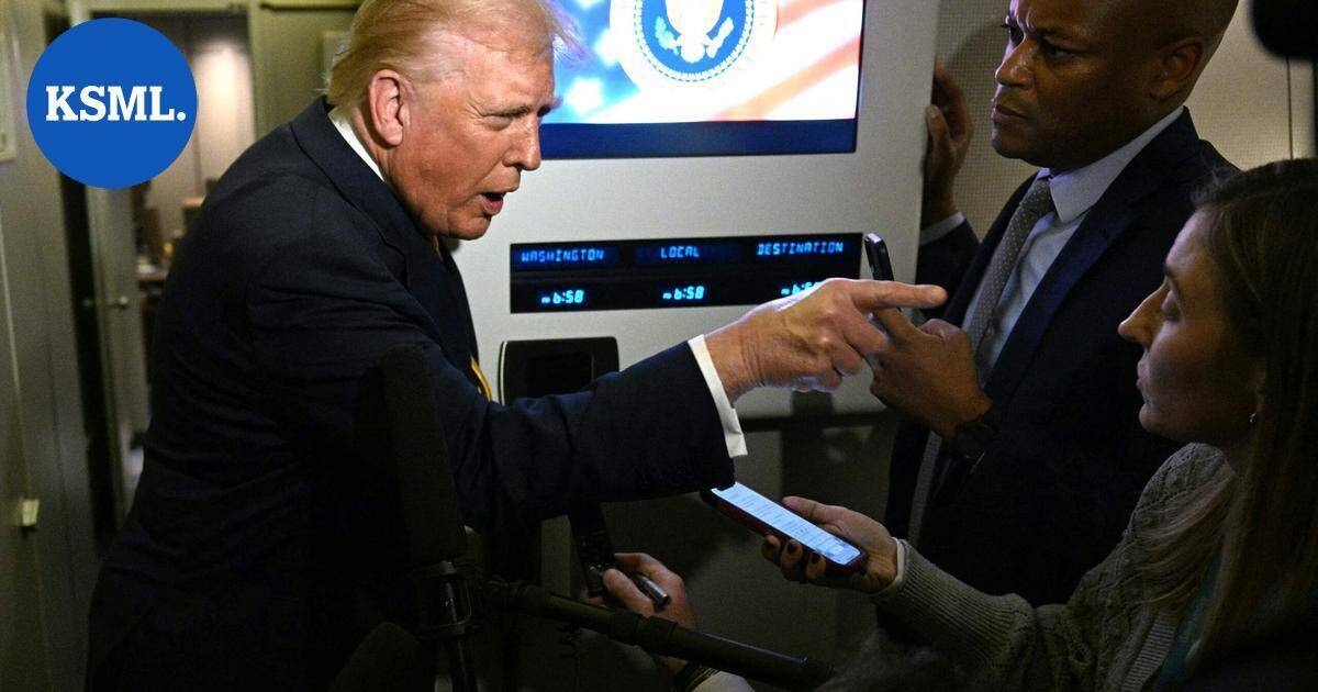 Trump solvasi kahta naistoimittajaa, joiden kysymykset ärsyttivät | Uutissuomalainen