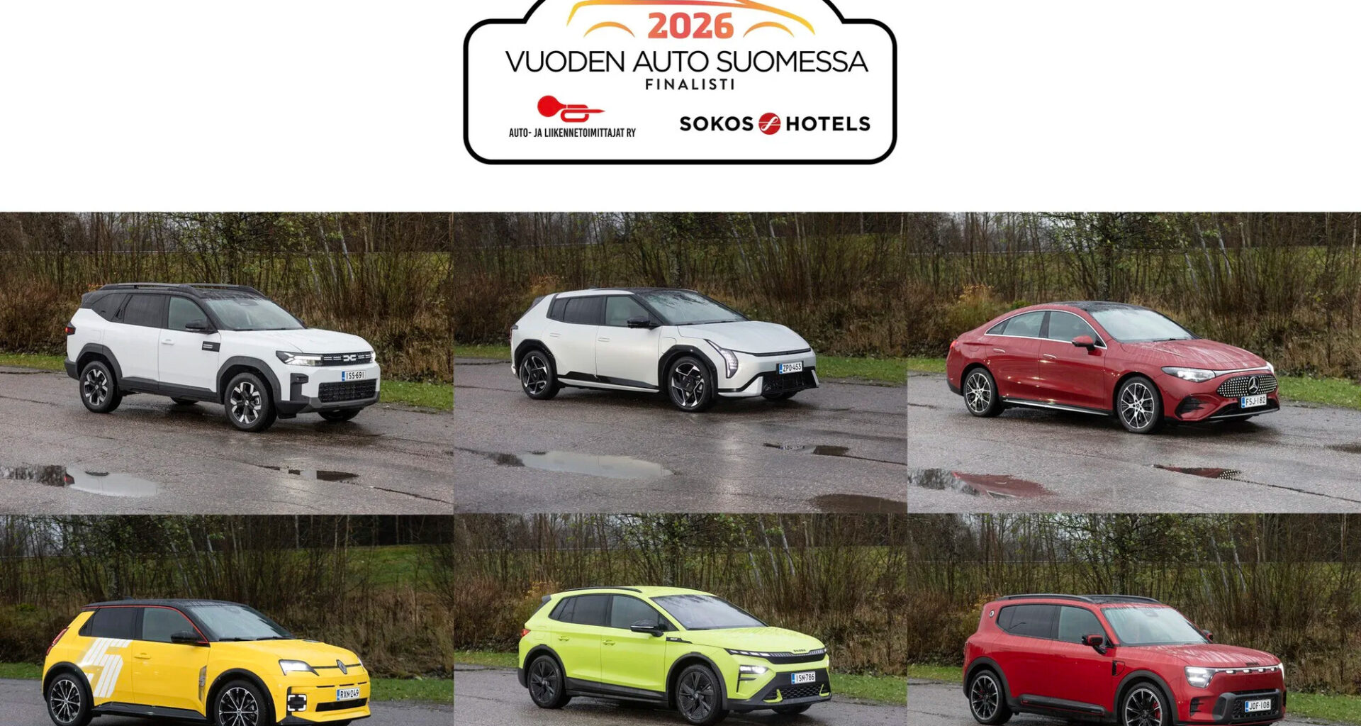 Tässä ovat Vuoden Auto Suomessa 2026 -finalistit – mukana vain yksi polttomoottoriauto