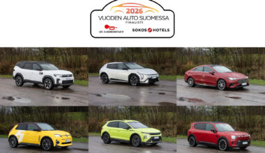 Tässä ovat Vuoden Auto Suomessa 2026 -finalistit – mukana vain yksi polttomoottoriauto