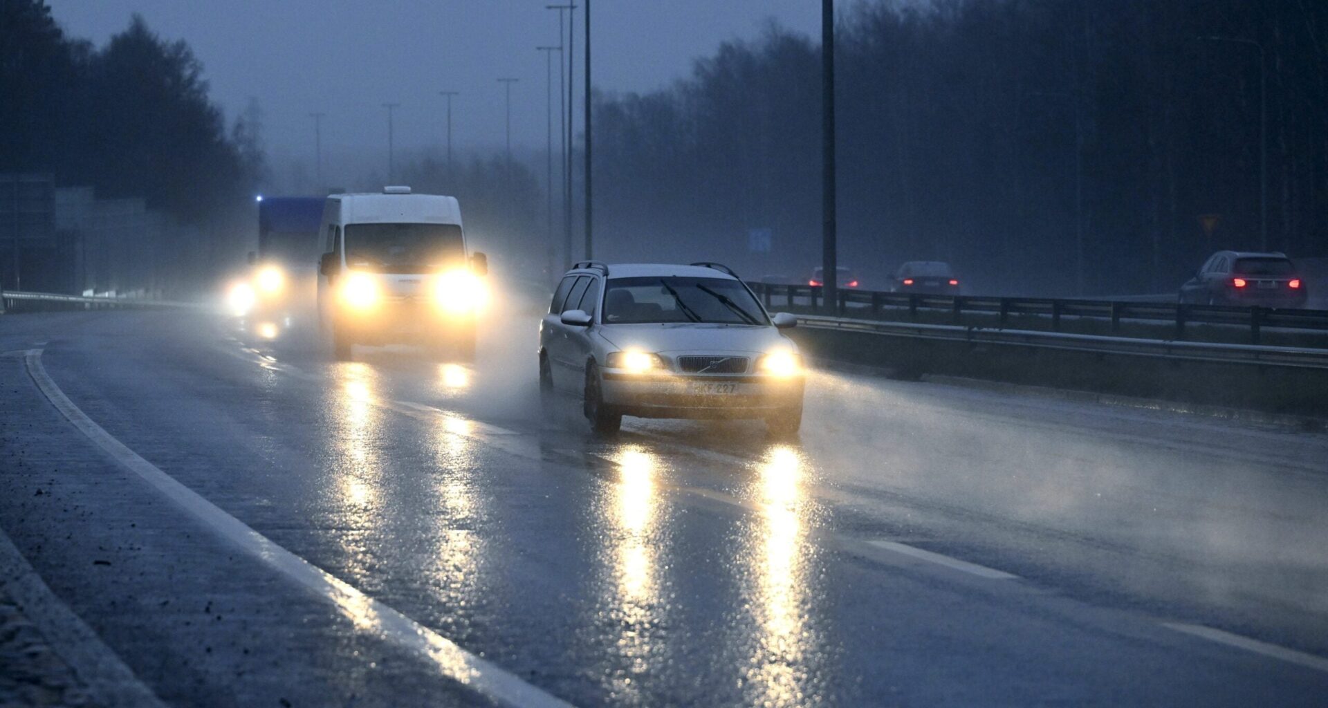 Joulukuun alussa luvassa sadealueita toisensa perään