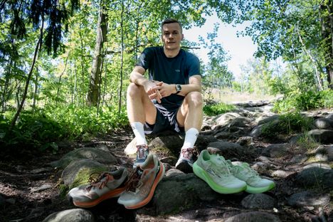 Ja kenkiä riittää.