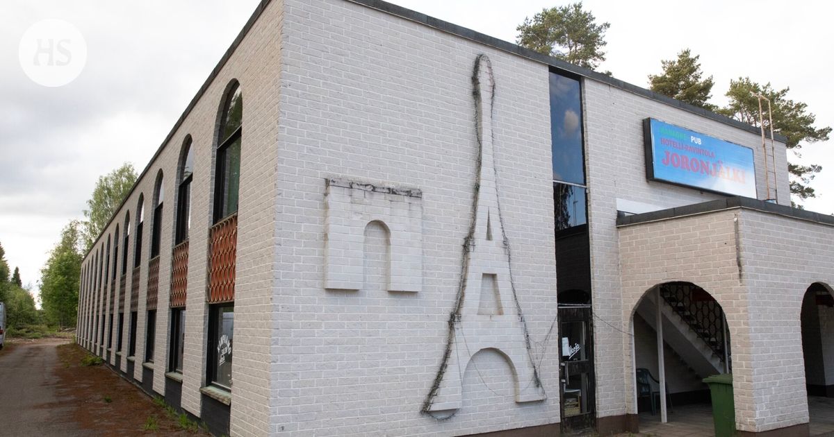 Tällainen on vuonna 1975 valmistunut hotelli Joronjälki