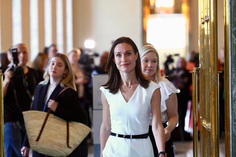 Sanna Marin ilmoitti eroavansa eduskunnasta syyskuussa 2023.