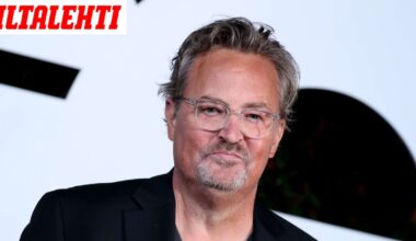 Silmiinpistävä näky Matthew Perryn haudalla