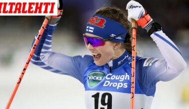 Jasmin Kähärä ankkuroi joukkueensa voittoon – Maalissa nähtiin ikävä kömmähdys