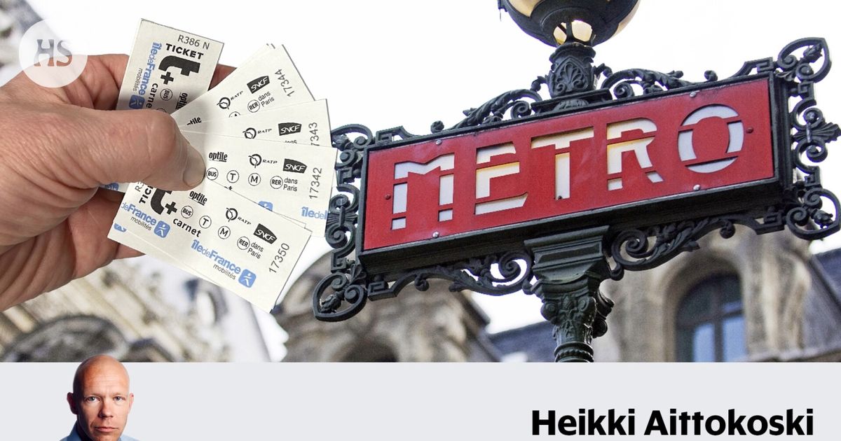 Tätä lausetta suomalainen ei kohta enää tarvitse Pariisissa: ”Ään karnee, silvuplee”