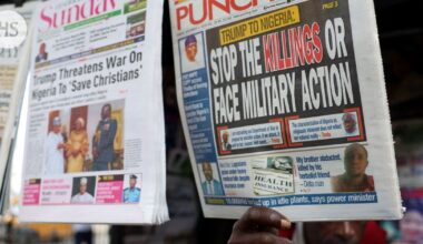 Yhdysvallat saattaa lähettää Nigeriaan sotilaita tai tehdä ilmaiskuja, Trump sanoo