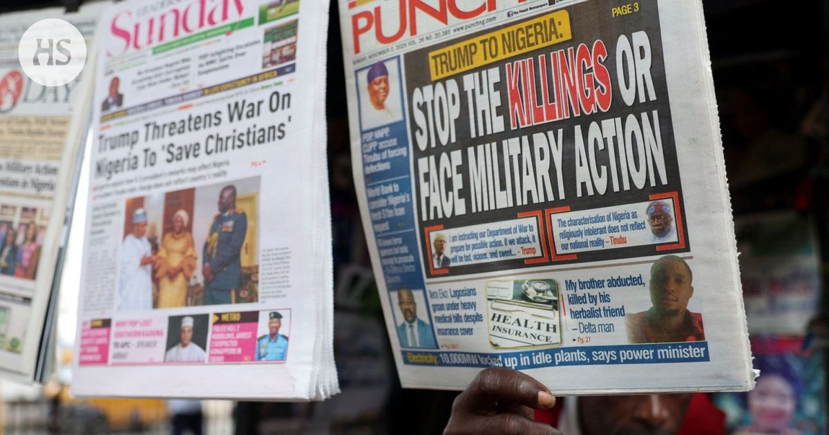 Yhdysvallat saattaa lähettää Nigeriaan sotilaita tai tehdä ilmaiskuja, Trump sanoo