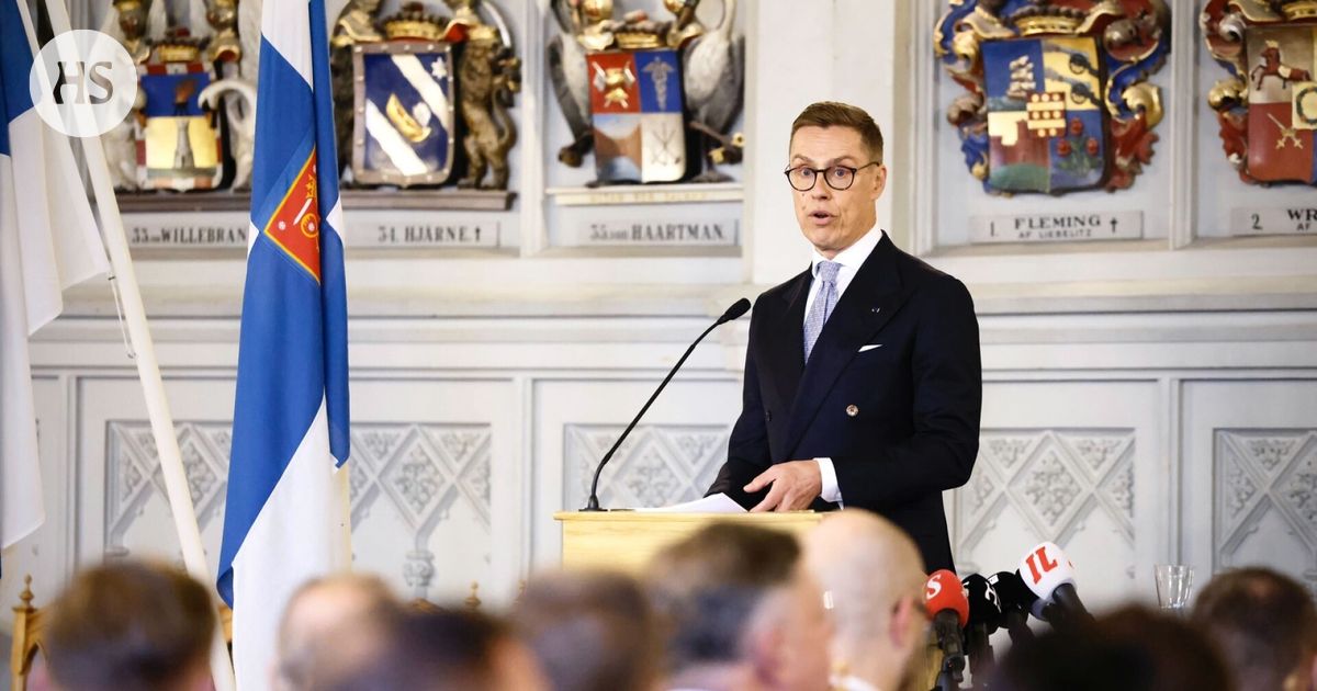 Suora lähetys | Miten presidentti Stubb kommentoi turvallisuustilannetta? - HS.fi