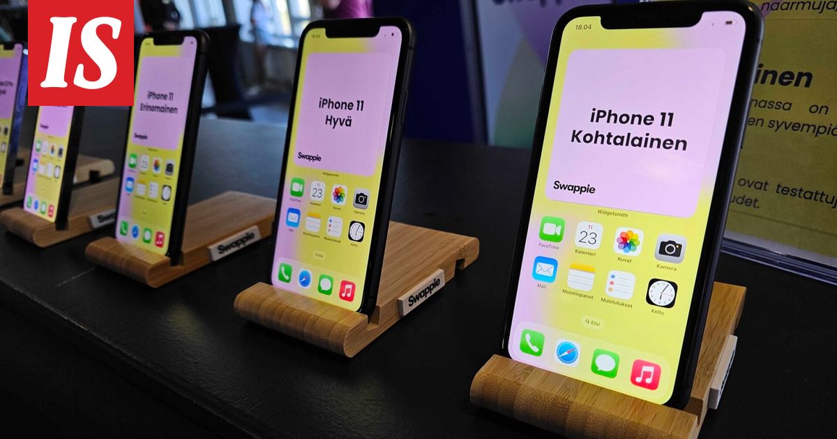 Käytettyjen puhelimien myynti kasvaa – Telia: Kasvua viime vuodesta 47 %