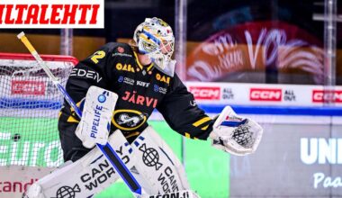 Kärppien maalivahti ulos