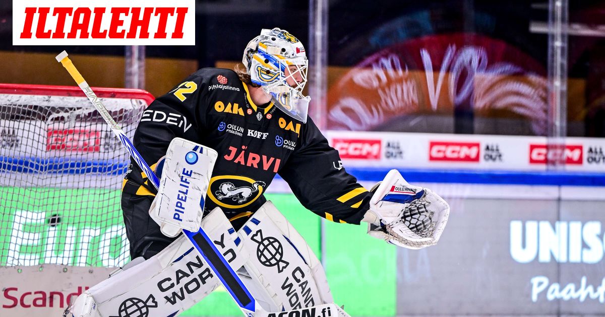 Kärppien maalivahti ulos