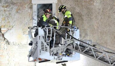 Loukkuun jäänyt korjaaja saatiin pois tornin raunioista Roomassa – menehtyi sairaalassa | Uutisia lyhyesti