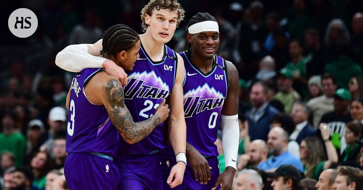 NBA: Lauri Markkanen auttoi Utah Jazzin voittoon Boston Celticsistä