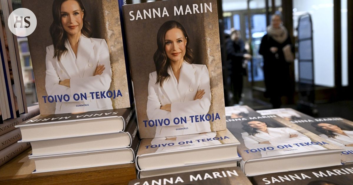 Sanna Marinin kirja Toivo on tekoja on suomalaisille vanhan kertausta