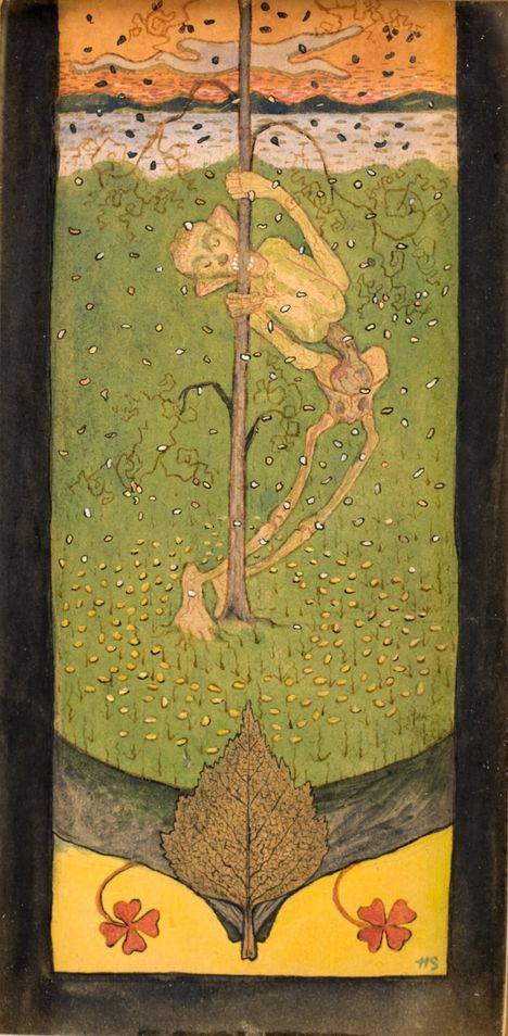 Hugo Simbergin Syksy vuodelta 1895.