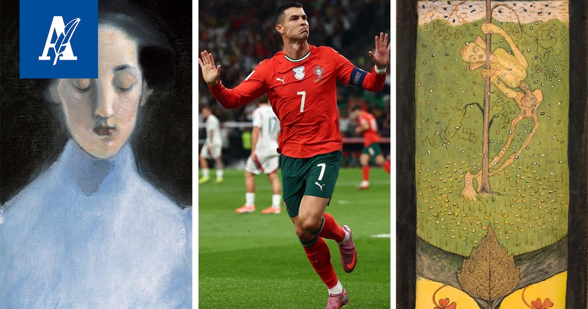 jalkapallon MM-kisahuumaa ja Helene Schjerfbeckin maalauksia