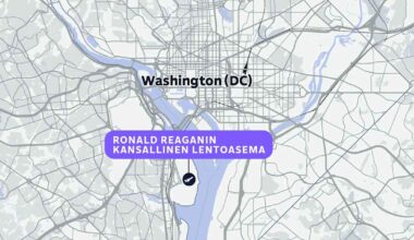 Lennot Washington DC:n kansalliselle lentoasemalle on keskeytetty | Uutisia lyhyesti