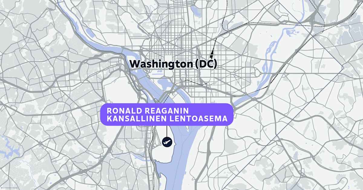 Lennot Washington DC:n kansalliselle lentoasemalle on keskeytetty | Uutisia lyhyesti