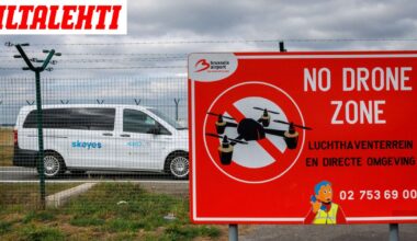 Paha tilanne Brysselin lentokentällä